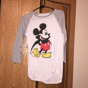 Mickey Mouse baseball tee